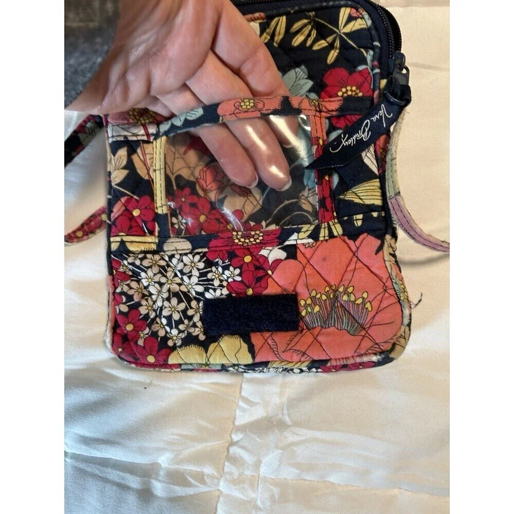 (Vintage) Vera Bradley Small Shoulder Crossbody Bag Floral Quilted